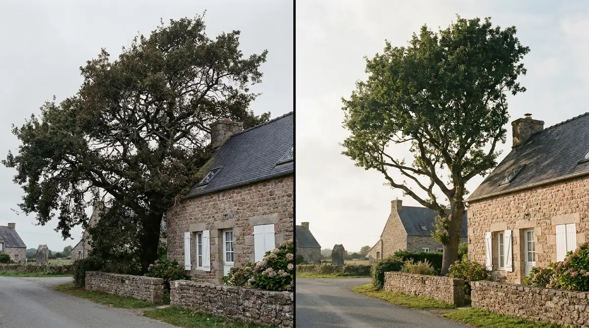 Élagage d'arbre · Lorient