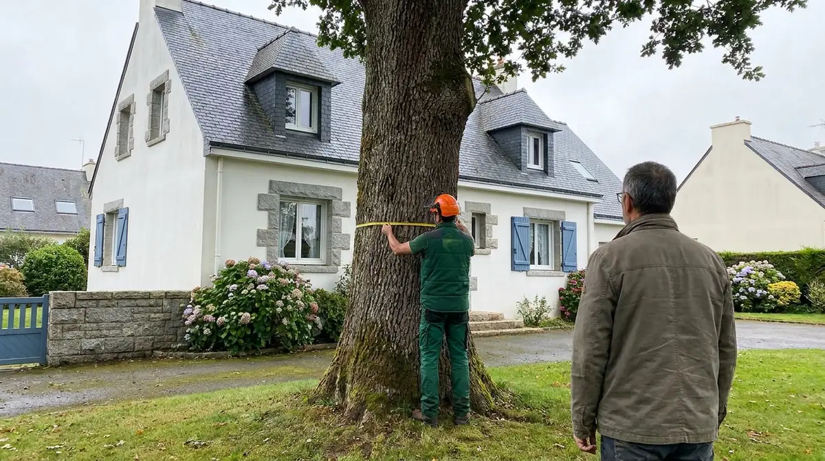 Abattage d'arbre : réglementation et autorisation (Lorient)