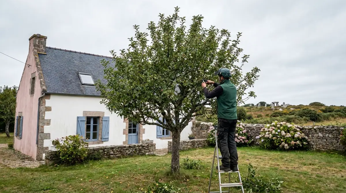 Élagage des arbres fruitiers : guide complet par espèce (Lorient)
