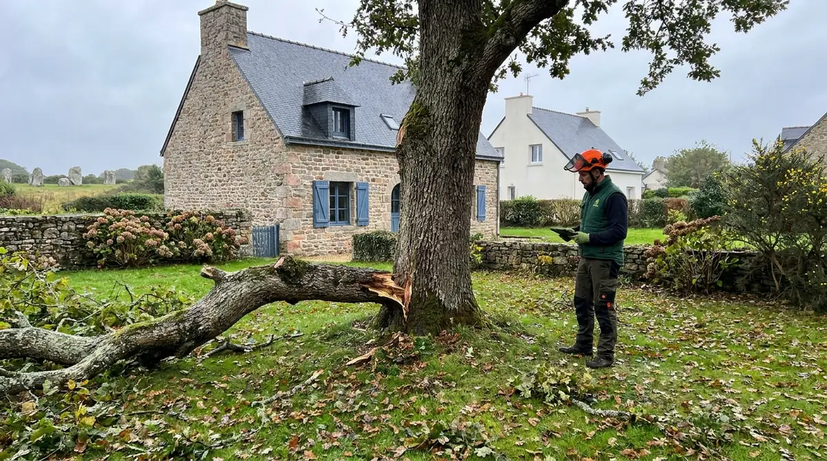 Tempête : que faire après des dégâts sur vos arbres ? (Lorient)